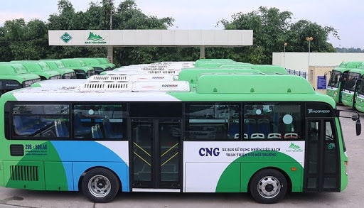 Sở GTVT Hà Nội đề xuất mở rộng vùng hoạt động của 2 tuyến buýt CNG04, CNG07 sử dụng nhiên liệu sạch. Ảnh minh họa