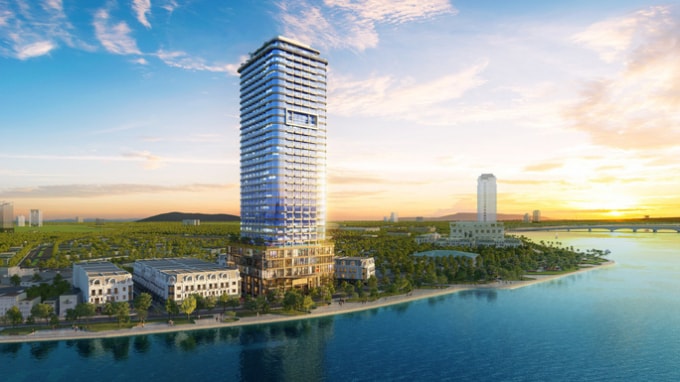 Dự án Tổ hợp Nhà phố thương mại Shophouse với tổng mức đầu tư gần 895 tỷ đồng.