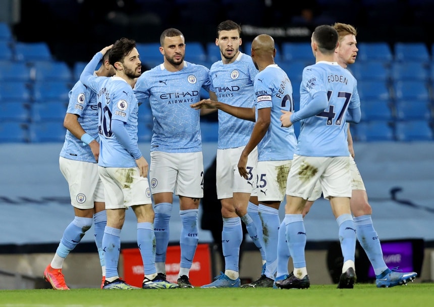 CLB Man City chứng minh thất bại trước MU chỉ là tai nạn. Ảnh: Reuters