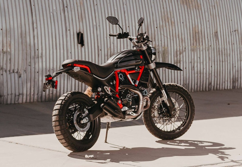 Mẫu xe Ducati Scrambler Desert Sled Fasthouse. Ảnh: Bikes Republic