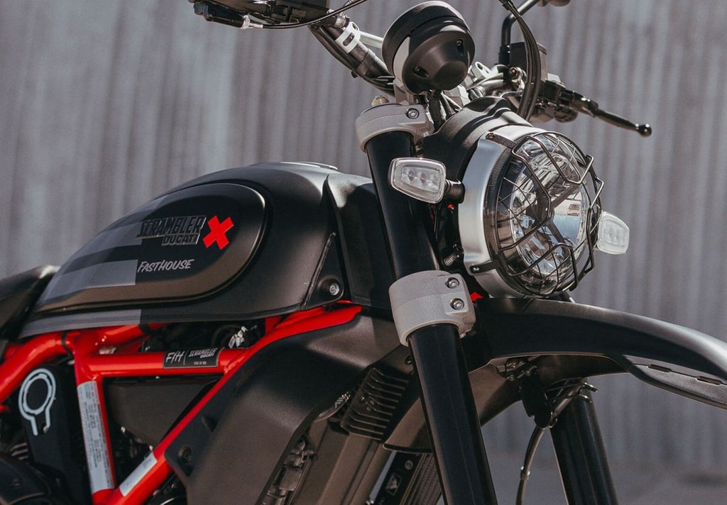 Mẫu xe Ducati Scrambler Desert Sled Fasthouse. Ảnh: Bikes Republic
