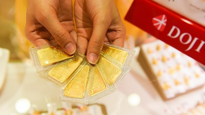 Giá vàng SJC trong nước quay đầu giảm phiên sáng 13/3. Ảnh minh họa