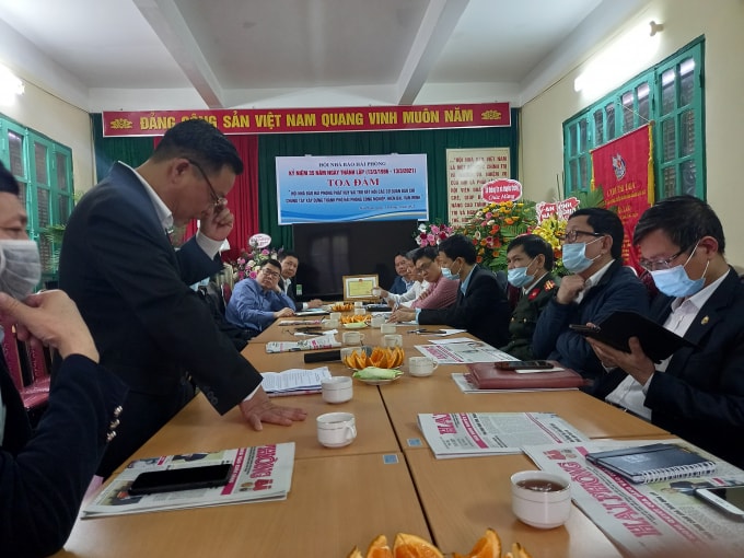 Toạ đàm kỉ niệm 35 năm thành lập Hội nhà báo Hải Phòng