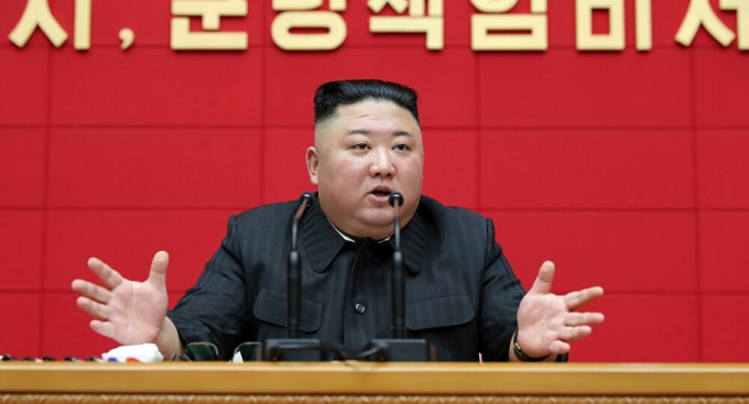Chủ tịch Triều Tiên Kim Jong Un - Ảnh: KCNA/Reuters