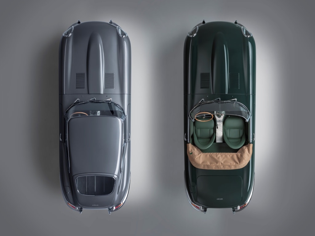 Bộ sưu tập Jaguar E-Type 60 với tổng cộng 12 chiếc E-Type được hồi sinh. Ảnh: Jaguar