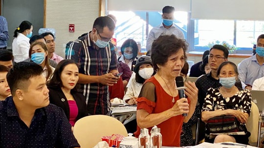Bà Nguyễn Thị Châm bức xúc kể về chuyện căn hộ bị BQT