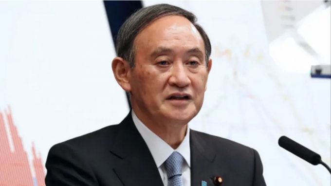 Thủ tướng Yoshihide Suga cho biết hôm thứ Năm. Ảnh: Nikkei
