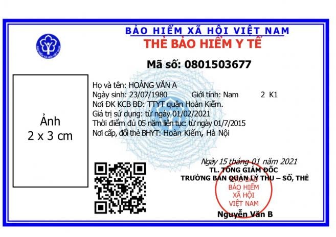 Mẫu thẻ mới
