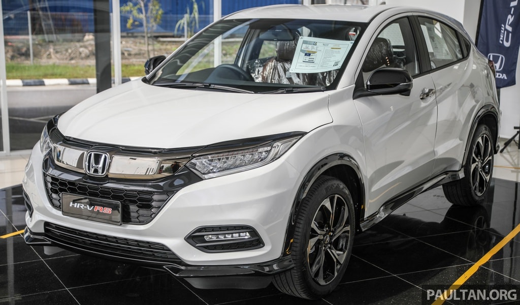 Honda HR-V RS 2021 tại Malaysia có thêm màu sơn mới. Ảnh: Paultan