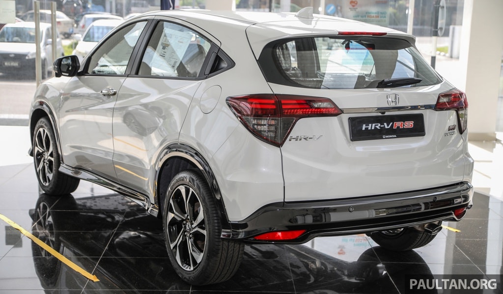 Honda HR-V RS 2021 tại Malaysia có thêm màu sơn mới. Ảnh: Paultan