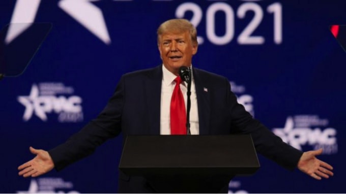 Cựu Tổng thống Mỹ Donald Trump. Ảnh: BI