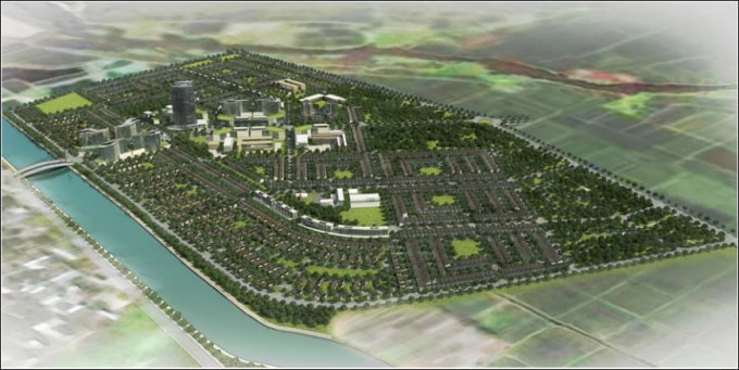 Phối cảnh Khu đô thị Mỹ Gia