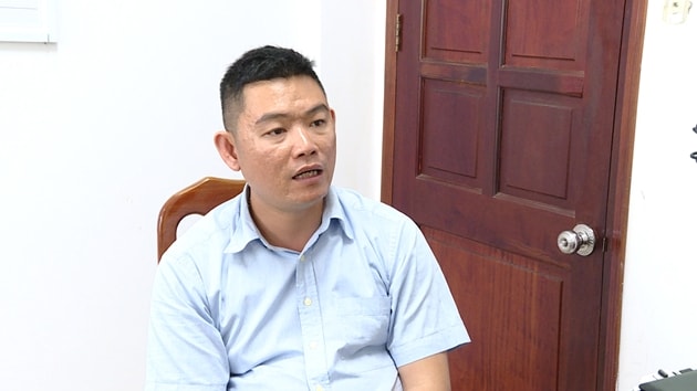 Bị can Lê Anh Đức tại Cơ quan điều tra (ảnh BVPL)