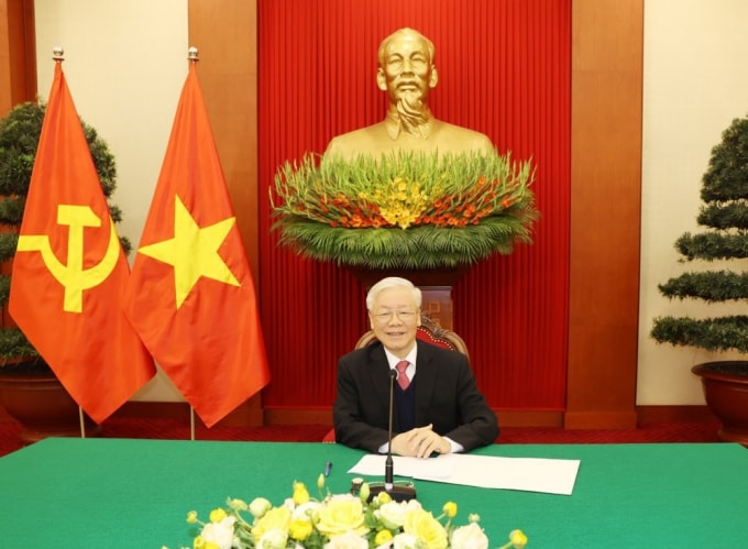 Tổng Bí thư, Chủ tịch nước Nguyễn Phú Trọng đã có cuộc điện đàm với Chủ tịch Đảng Dân chủ Tự do, Thủ tướng Nhật Bản Suga Yoshihide.