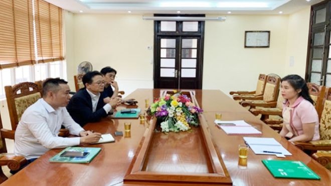 Bà Trần Huyền Trang trong một buổi làm việc.