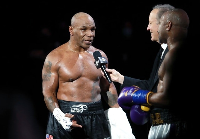 Tay đấm huyền thoại Mike Tyson sẽ thượng đài trở lại vào tháng 5 tới, nhưng chưa rõ đối thủ là ai. Ảnh: internet