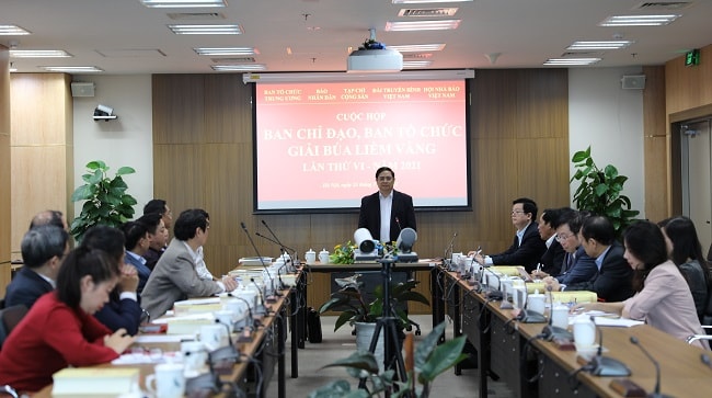 Đ/c Phạm Minh Chính phát biểu kết luận tại Hội nghị. Ảnh: Mai Anh