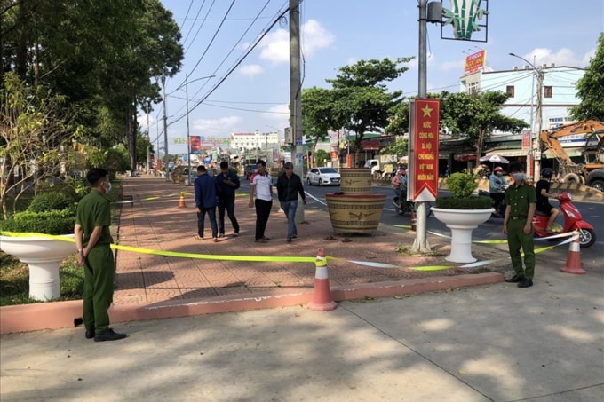 Hiện trường vụ việc. Ảnh: laodong.vn