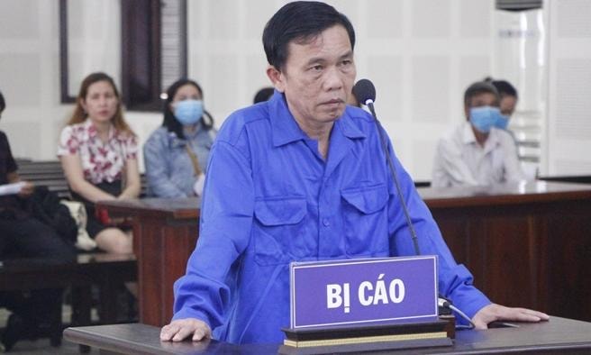 Bị cáo Mai Văn Khánh tại phiên tòa. Ảnh: vtc.vn