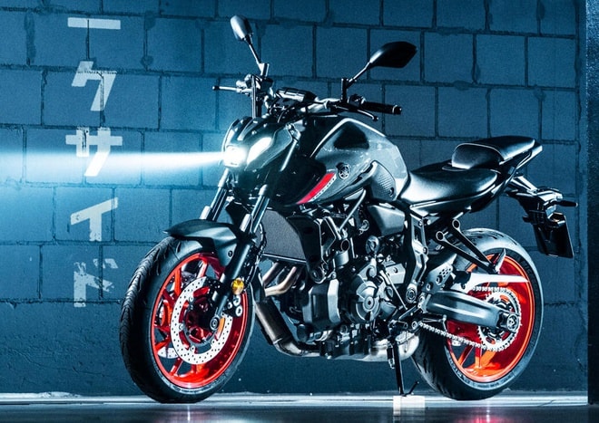 Yamaha MT-07 2021 tại thị trường Thái Lan. Ảnh: Yamaha
