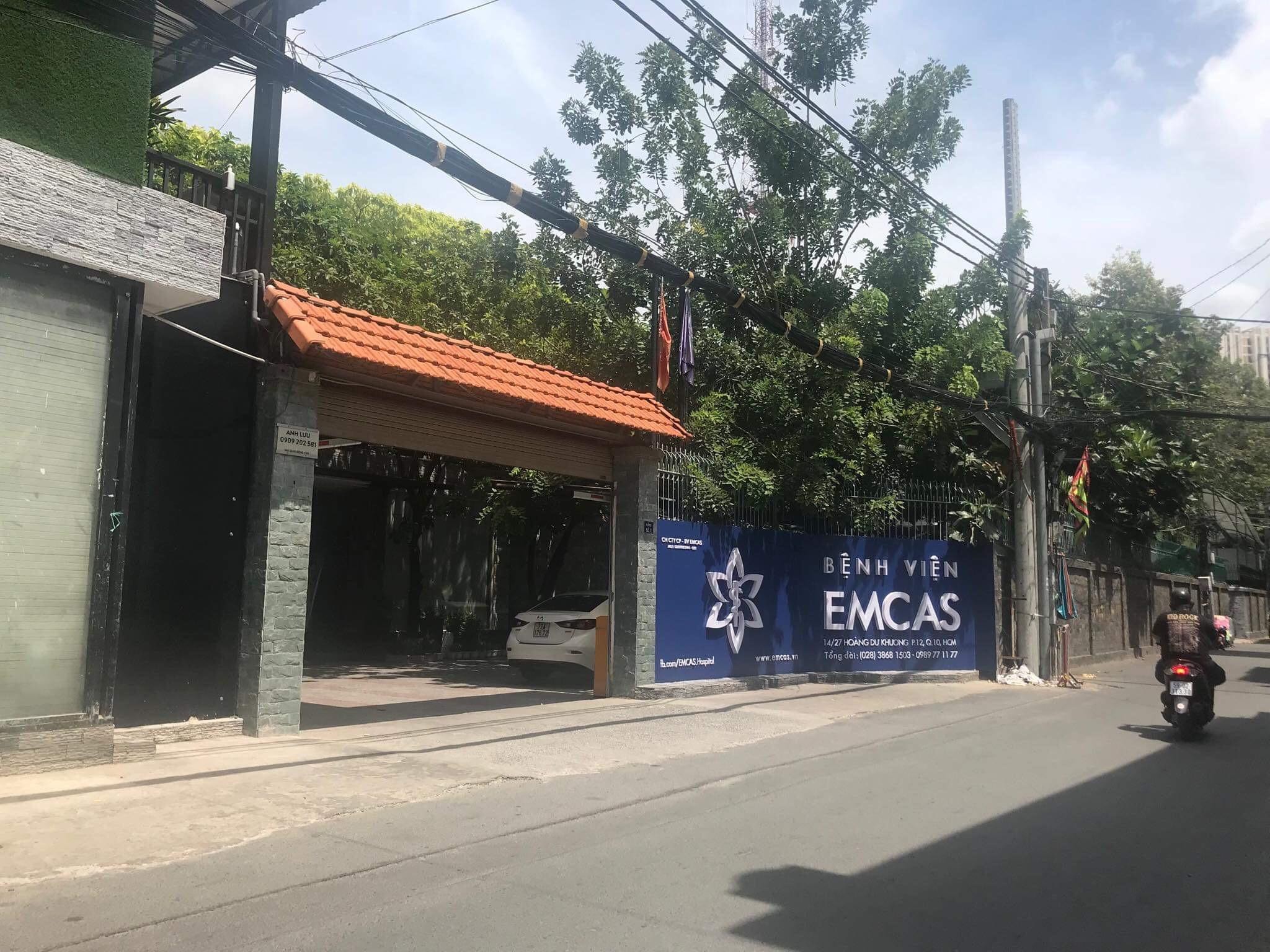 Hình ảnh bệnh viện thẩm mỹ Emcas nơi xảy ra vụ việc. Ảnh: tienphong.vn
