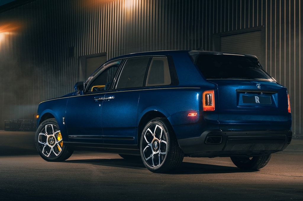 Mẫu xe Rolls-Royce Cullinan Black Badge của Phó Chủ tịch Google. Ảnh: Rolls-Royce