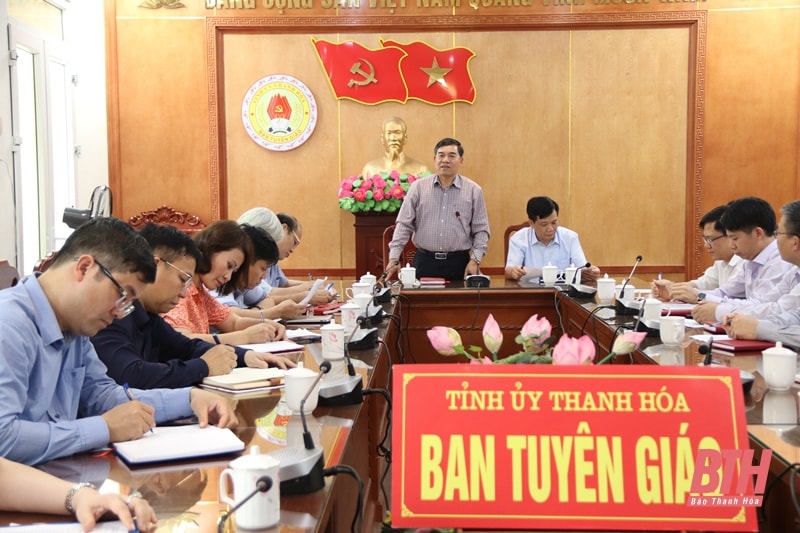 Toàn cảnh hội nghị giao bán báo chí-xuất bản tháng 3-2021.