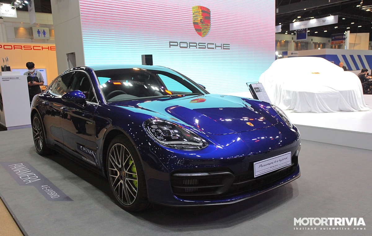 Xe điện Porsche Taycan bản đặc biệt ra mắt tại Triển lãm BIMS 2021. Ảnh: Motortrivia