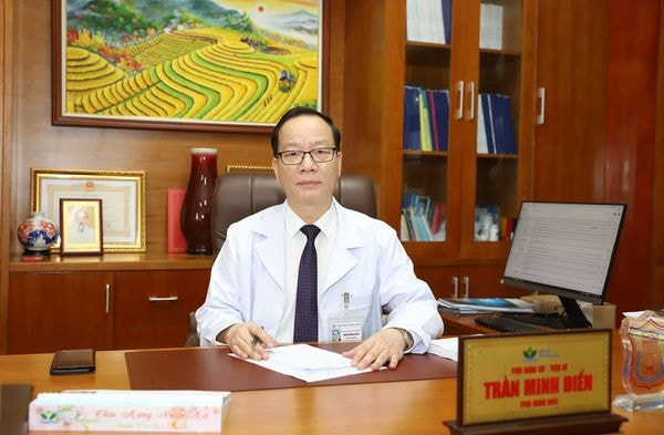 Tân Giám đốc BV Nhi Trung ương Trần Minh Điển