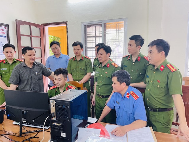 Ban chuyên án đang nghiên cứu các thủ đoạn hoạt động của tội phạm. Ảnh: giadinh.net.vn