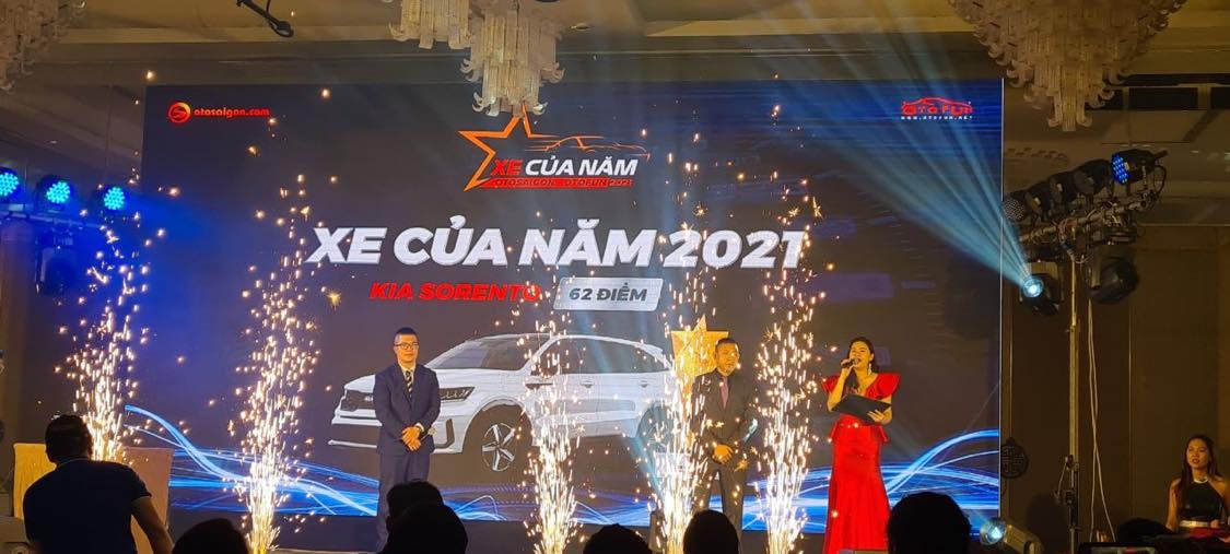 Công bố kết quả chung cuộc Chương trình Bình chọn XE CỦA NĂM 2021. Ảnh: PV