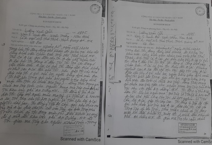 Từ hai bản kiểm điểm nêu trên, nhận thấy có sự giống nhau đến 553/557 = 99,281.868% (xấp xỉ 100%), trong khi lại được lập ở hai thời điểm khác nhau”