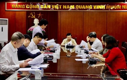 Triển khai kế hoạch công tác tuyên truyền bầu cử đại biểu Quốc hội Khóa XV và đại biểu HĐND các cấp nhiệm kỳ 2021-2026. Ảnh: BL