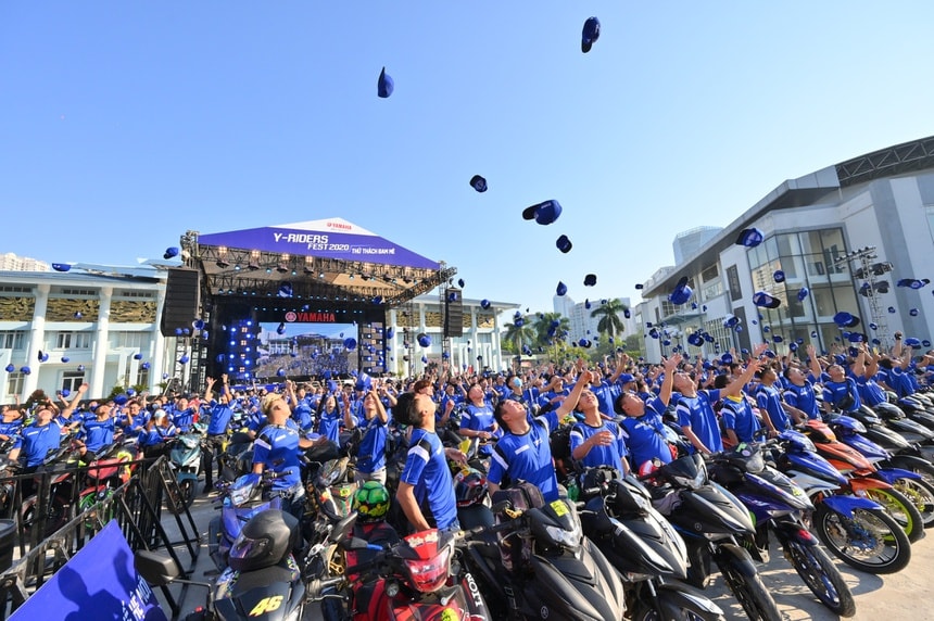 Giải đua xe Yamaha GP. Ảnh: TL
