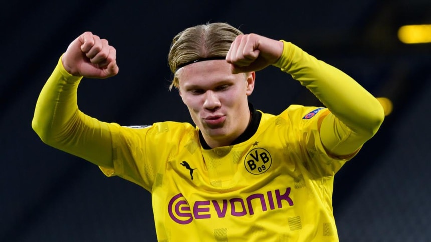 Haaand chỉ coi Dortmund là bệ phóng đưa anh đến với những CLB lớn hơn. Ảnh: Getty