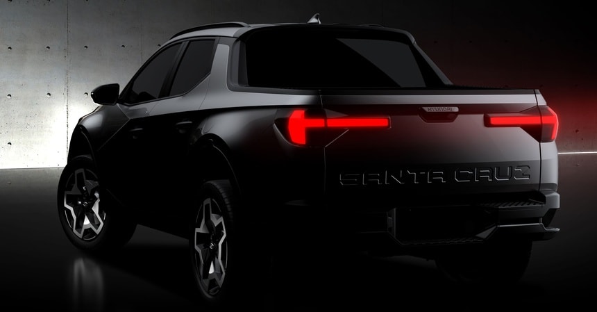 Hình ảnh của Hyundai Santa Cruz. Ảnh: Hyundai