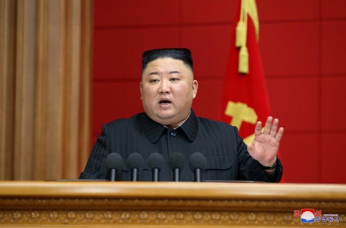 Chủ tịch Triều Tiên Kim Jong Un. Ảnh: KCNA