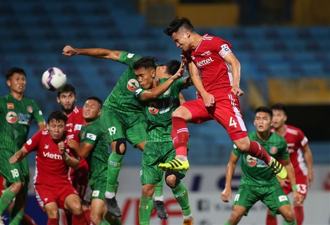 Viettel dễ dàng đánh bại Sài Gòn FC. Ảnh: internet