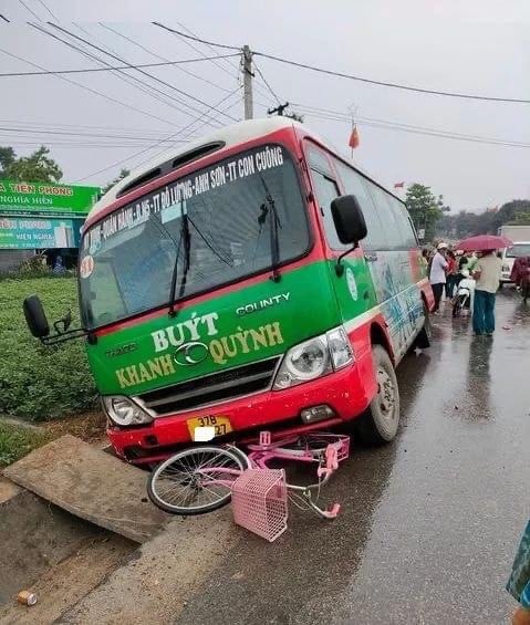 Hiện trường vụ tai nạn.