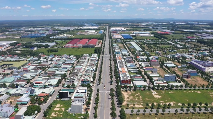Bàu Bàng đang trên đà phát triển.