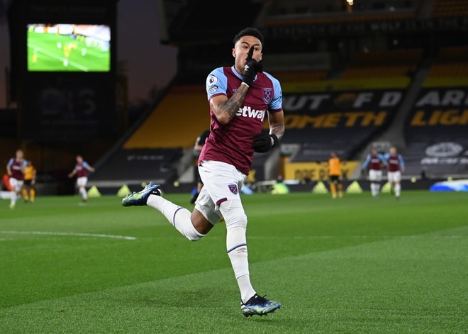 Màn trình diễn ấn tượng của Lingard giúp West Ham có lợi thế lớn ngay từ hiệp một. Ảnh: Reuters