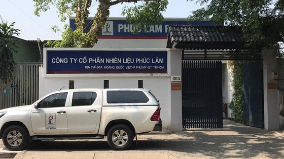 Trụ sở Công ty cổ phần Nhiên liệu Phúc Lâm.