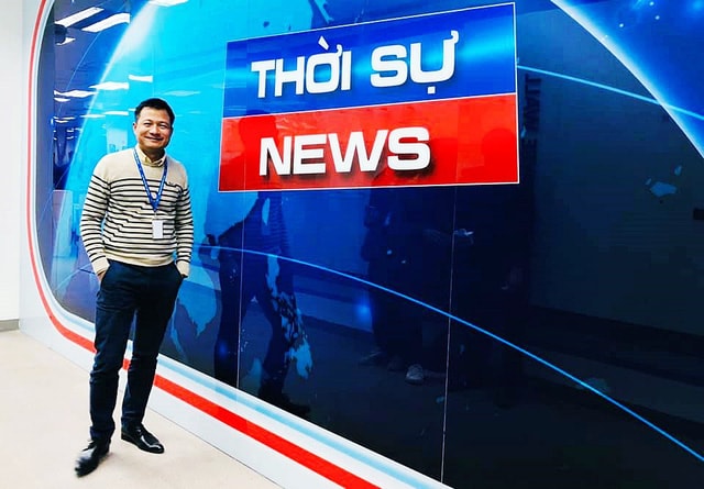 Nhà báo Đỗ Đức Hoàng. Ảnh: vtv.vn