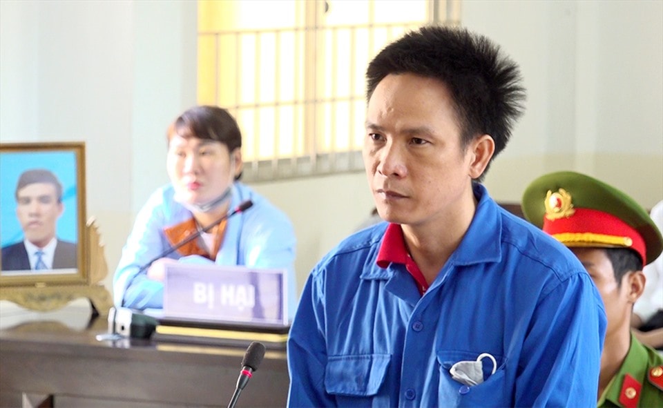 Đối tượng Dương Văn Thơ tại phiên tòa xét xử. Ảnh: laodong.vn