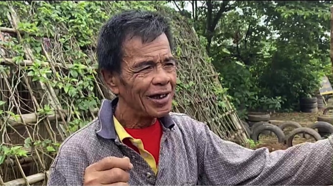 Ông Nguyễn Đăng Được-Trưởng xóm Phao.