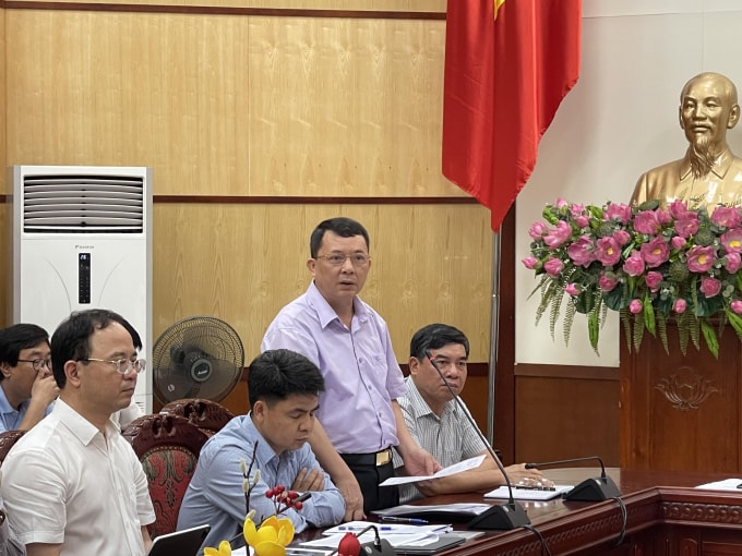 Chủ tịch UBND huyện Như Thanh Đặng Tiến Dũng khẳng định các giao dịch đất đai tại địa phương vẫn diễn ra bình thường theo quy định của pháp luật. Ảnh: Quang Duy