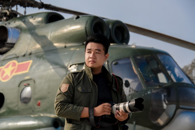 Phóng viên Hoàng Triều.