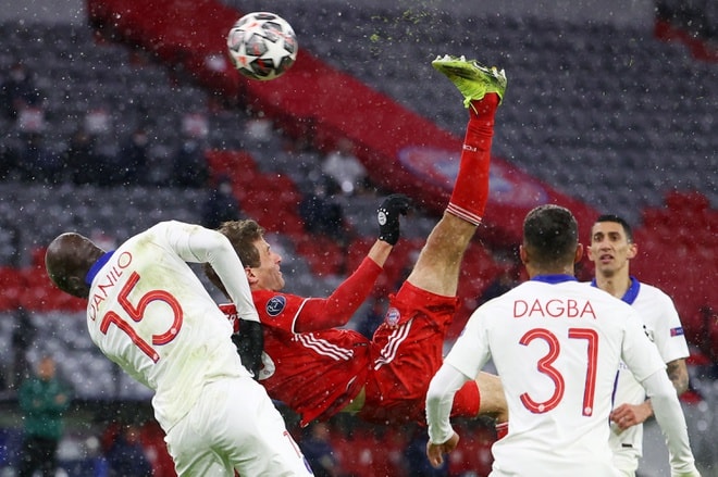 Bayern thua ngay trên sân nhà trước PSG. Ảnh: Reuters