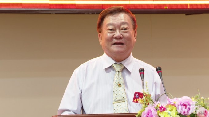 Chủ tịch Hội Nhà báo Tiền Giang Nguyễn Văn Phước Cường.