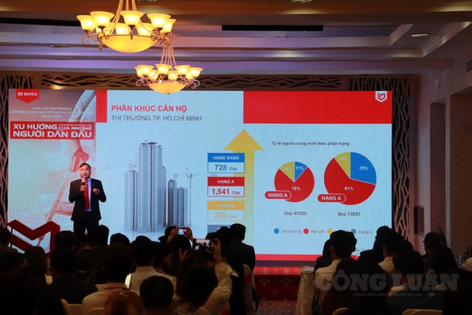 Theo ông Võ Hồng Thắng, căn hộ hạng A vẫn là phân khúc chủ đạo của thị trường